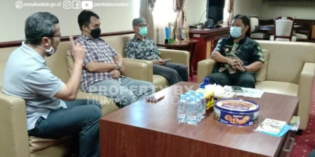 Wakil Bupati Nunukan Terima Tim Penulis Sejarah Lahirnya Kalimantan Utara