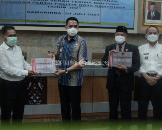 Pemkot Samarinda Kucurkan Rp 2 Milyar untuk Bantuan Keuangan 10 Partai Politik