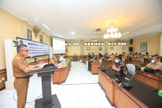 Buka Bintek SPIP, Walikota Tingkatkan Kinerja Sesuai Visi dan Misi