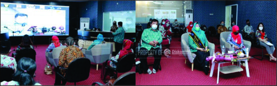 Hadiri Talk Show Puncak Harganas Secara Virtual, Ketua TP PKK Samarinda Ingatkan Peran Kelurga Cegah Stunting