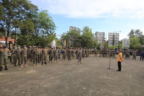 Walikota : Satpol-PP saat Menjalankan tugas Harus tegas dan Humanis