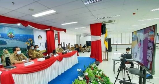 Secara Virtual, Pemprov Kaltara Saksikan Presiden Jokowi Resmikan OSS Berbasis Risiko