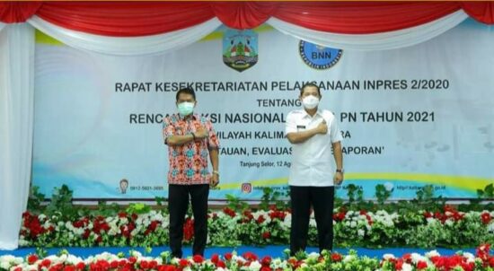 Wujudkan Kaltara Bersih Narkoba, BNN Gelar Sosialisasi P4GN dan PN