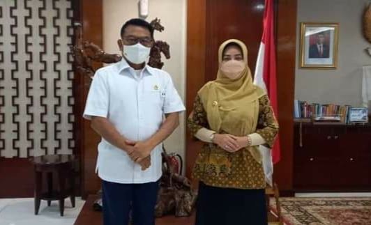 Temui KSP, Bupati Sampaikan Kondisi Terkini dan Perkembangan Berau