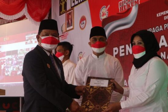 410 Warga binaan Lapas Kelas IIB Nunukan Mendapat Remisi Dalam Rangka HUT RI ke-76