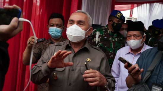 Kasus Covid-19 Terus Melandai, Gubernur Patuhi Protokol Kesehatan