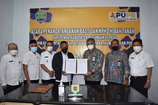 Pemkab Bulungan Hibahkan Tanah ke BPJN