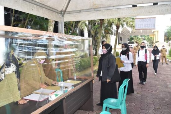 Buka Tes CPNS, Bupati Ingatkan PNS Mengabdi sebagai Pelayan Masyarakat