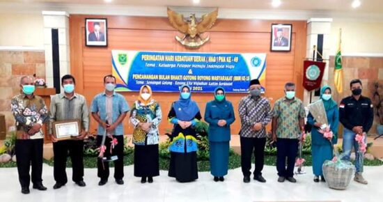 Ketua PKK Berau Lantik Ketua PKK Kecamatan