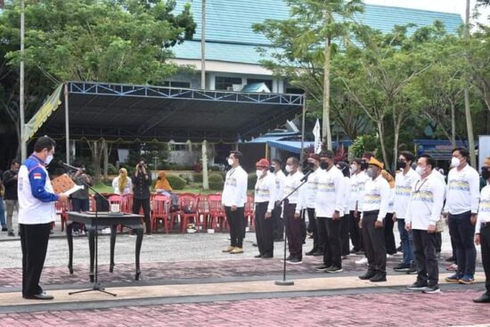 Wagub Kaltara Lantik Syarwani sebagai Ketua KORMI Bulungan