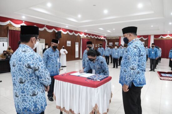 Sebanyak 59 Orang ASN Dimutasi dan Mendapatkan Promosi