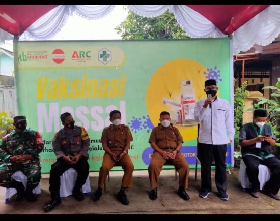 ABI Responsif Covid Samarinda Gelar Vaksinasi Covid-19