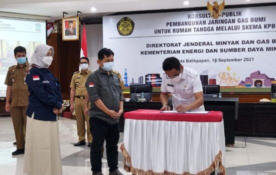 Pemkot Laksanakan Konsultasi Publik Studi Pendahuluan Pembangunan Jargas 2021 Di lima Kecamatan