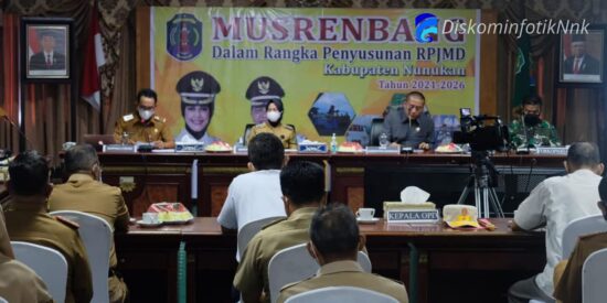 BUPATI LAURA BUKA MUSRENBANG RPJMD KABUPATEN NUNUKAN TAHUN 2021-2026