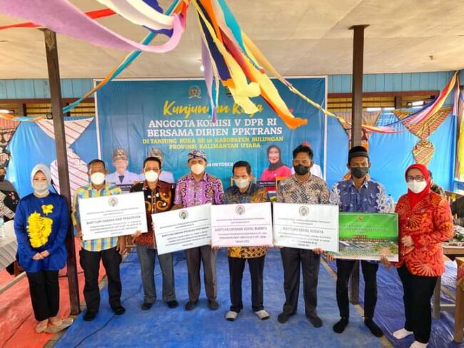 Banyak Bantuan Disalurkan ke Transmigrasi di Bulungan