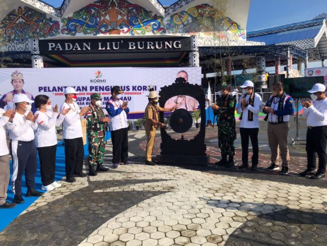 Kembangkan Potensi Olahraga dan Rekreasi Daerah, Wagub Kukuhkan Pengurus KORMI Malinau