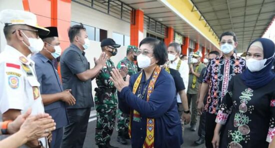 Menteri LHK Tinjau Pulau Tinabasan Kaltara