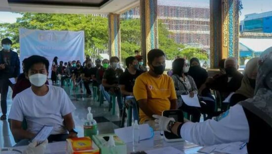 Percepat Herd Immunity di Kaltara, DPD PIKI Laksanakan Vaksinasi Massal
