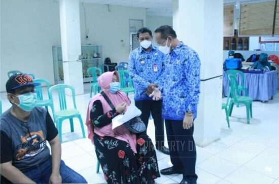 Wawali Tinjau Vaksinasi Tahap II Gerakan Pramuka Samarinda