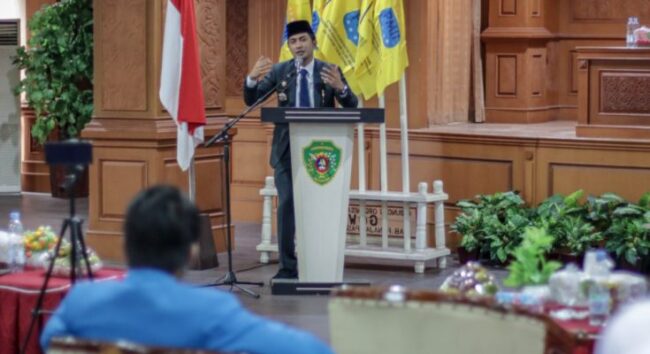 Bupati PPU Membuka Konferensi Koordinator PMII Kaltimra di PPU
