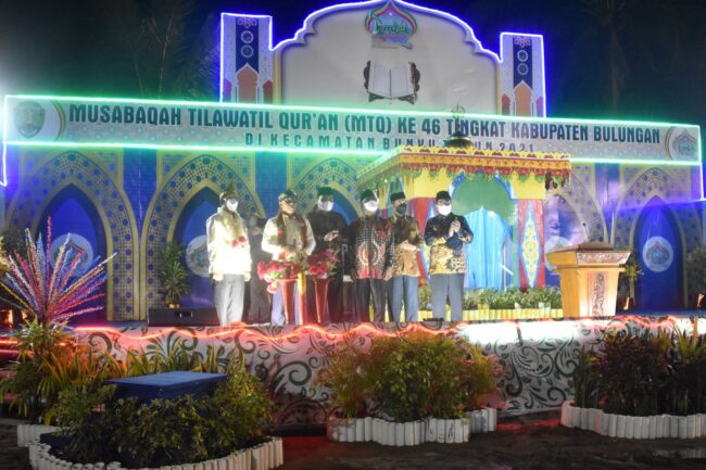 Resmi Di Buka, 357 Peserta Ikuti MTQ ke 46 Kabupaten Bulungan di Bunyu