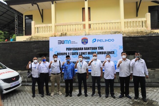 Walikota Tarakan Terima Bantuan Mobil Ambulans