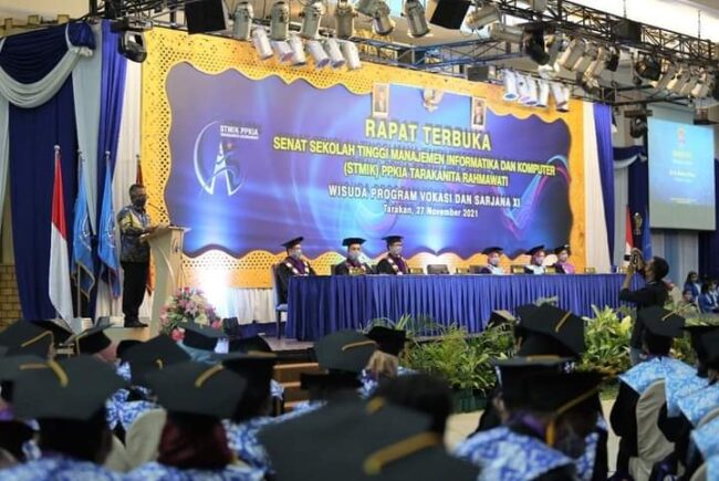 Walikota Menghadiri Wisudawan/i STMIK PPKIA Tarakanita