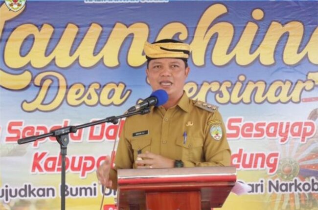 Bupati Tana Tidung Launching Desa Bersinar