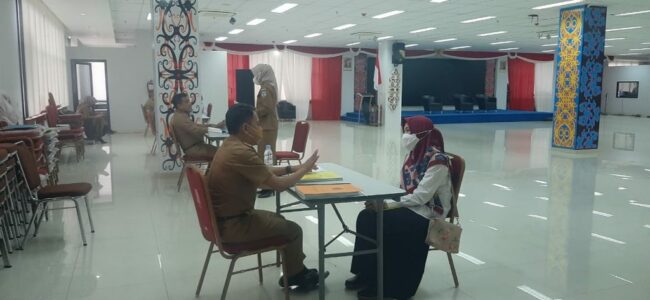 BKD Kaltara Gelar Ujian Kenaikan Pangkat dan Penyesuaian Ijazah