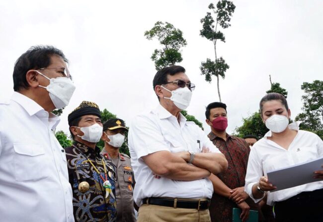 Gubernur Kaltara Sambut Kedatangan Dua Menteri RI di Tanah Kuning Mangkupadi