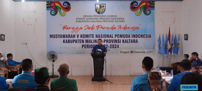 Bupati Wempi Buka Musda V KNPI Malinau : “OKP Ini Sebagai Titik Sentral Untuk Percepatan Pembangunan Malinau”