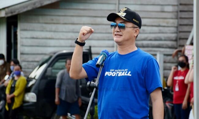 Bupati Malinau Buka Turnamen Christmas Cup Ke-XXII