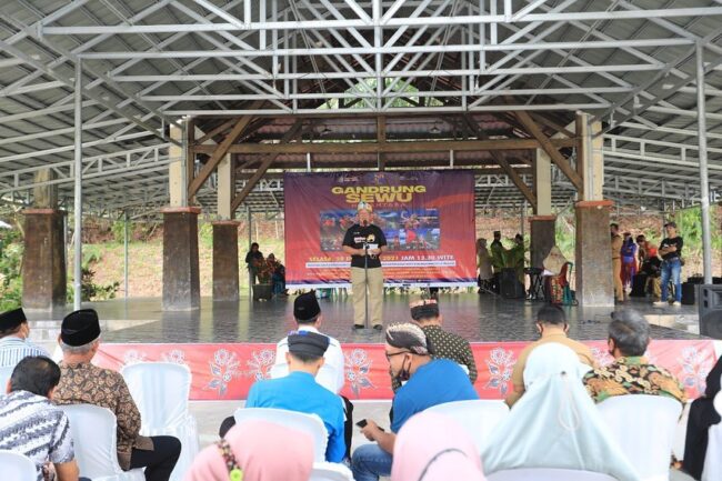Wawali Menghadiri Gandrung Sewu Nusantara