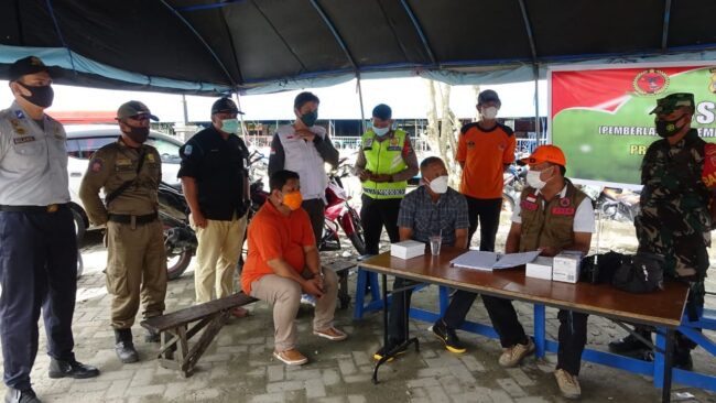 Bupati Pantau Penumpang Speed  dan Diminta Kartu Vaksin
