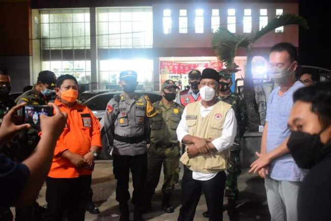Bupati Pantau Tempat Ibadah dan Pusat Perbelanjaan