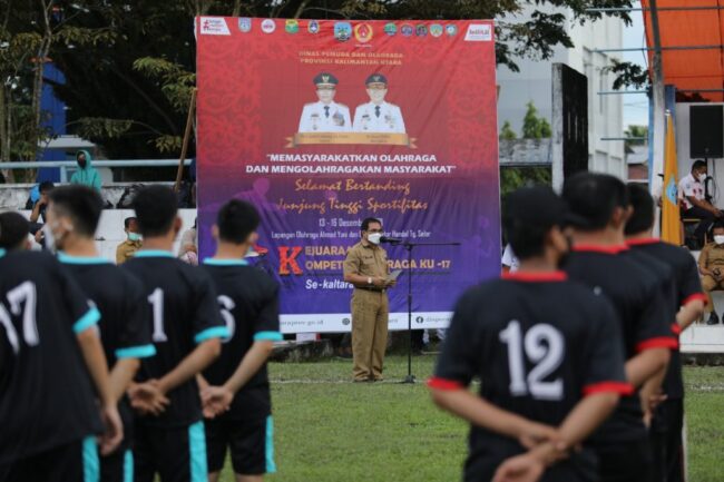 Junjung Tinggi Sportivitas, Kejuaraan Kompetisi Olahraga KU-17 Resmi Dibuka