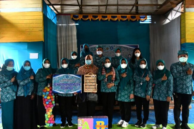 Kunjungi Tias, Ketua TP-PKK Kaltara Sampaikan Pesan Gubernur