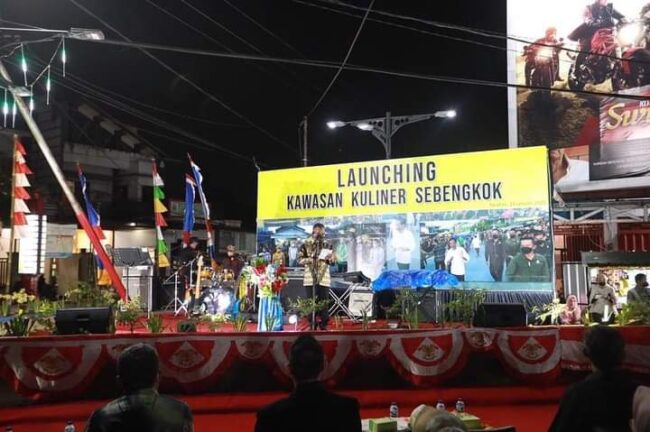 KAWASAN KULINER KELURAHAN SEBENGKOK DIRESMIKAN