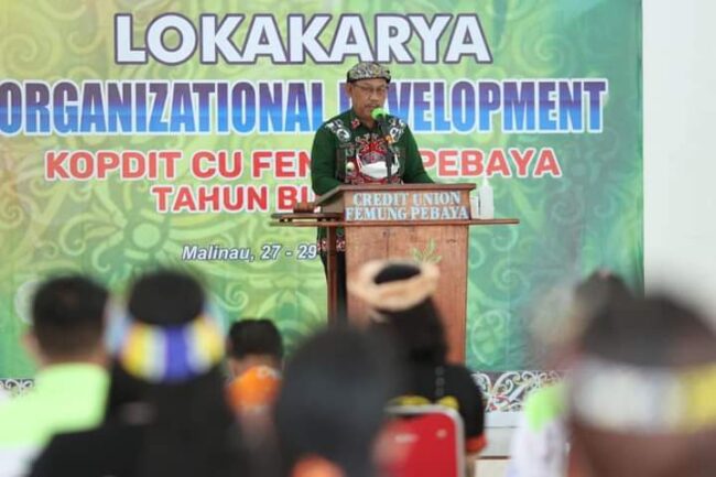 Wabup Buka Lokakarya Organizational Development CU Femung Pebaya