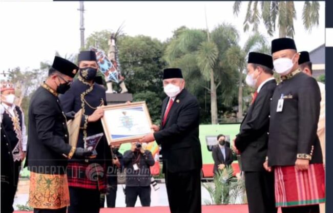 HUT Provinsi Kaltim, Samarinda Borong Tujuh Panji Keberhasilan