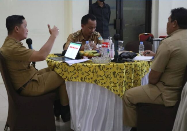 Audisi Bupati Tana Tidung Bersama Kepala Desa, BPD dan Pendamping Desa Se-Kecamatan Sesayap Hilir