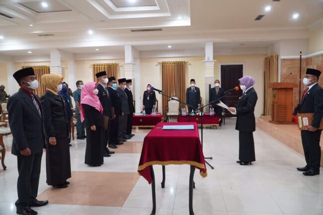 Bupati Berau Lantik Pejabat Eselon II