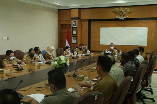 Bupati Pimpin Rakor Satgas Penanganan Covid-19 Kabupaten Malinau