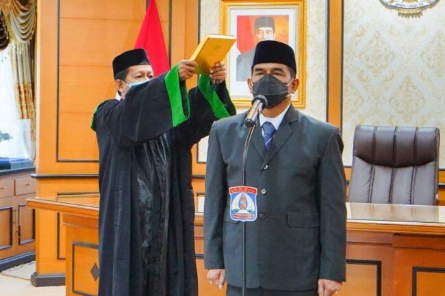 Sekda Kota Balikpapan Di lantik