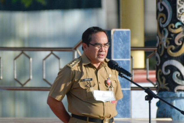 Pimpinan Apel Pagi, Sekprov Minta Ada Pembinaan Secara Berjenjang