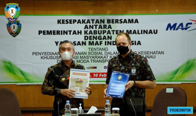 Pemkab Malinau resmi jalin kesepakatan bersama MAF melalui pelayanan udara