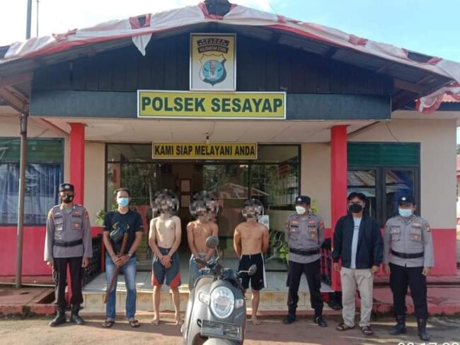 Curanmor Diringkus Polsek Sesayap