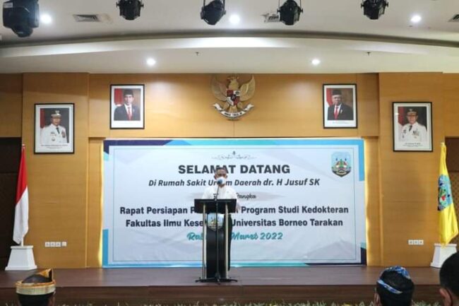 Walikota Tarakan Mendukung Program Studi Kedokteran