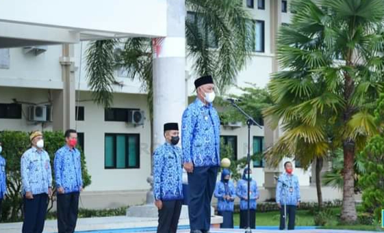 Pimpin Apel KORPRI, Wabup Jakaria soroti kinerja ASN di Lingkup Pemda