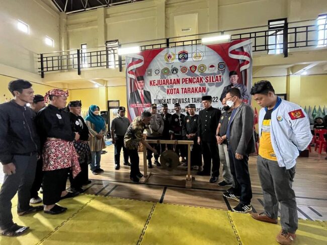 Walikota Tarakan Buka Kejuaraan Pencak Silat 2022
